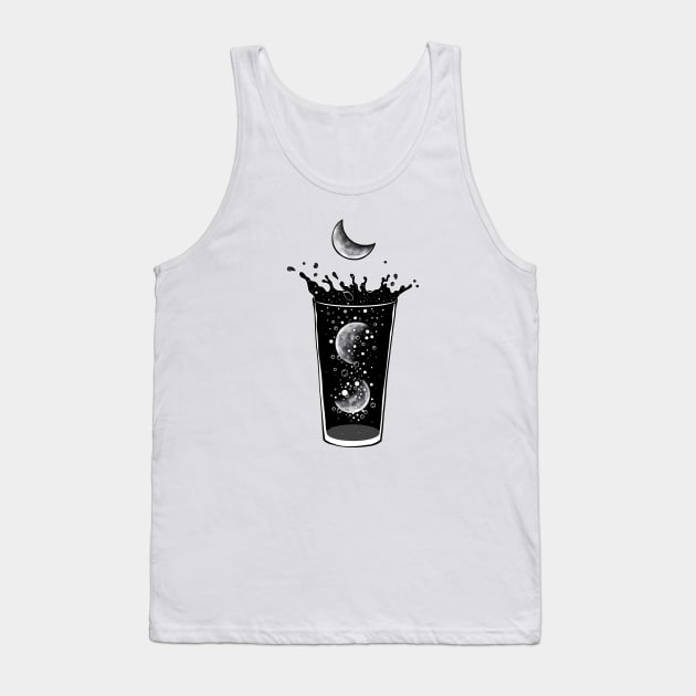 Moon Slices Soda Tank Top by Episodic Drawing